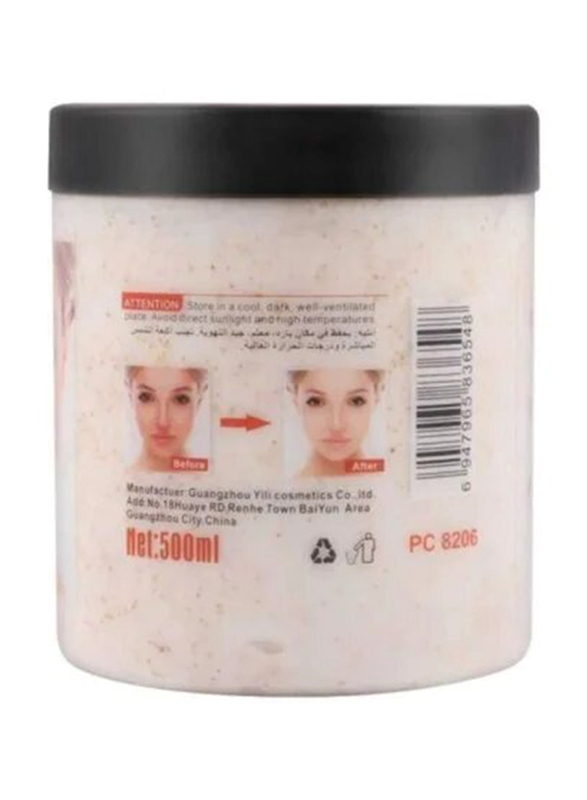 Pretty Cowry Face Scrub Cream Almond, 500ml