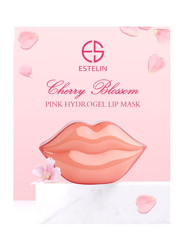 Estelin Hydrating Lip Patch Sleeping Lip Mask Cherry, 22 x 60gm