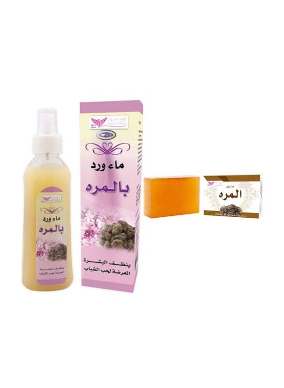 

Kuwait Shop Rose water with Myrrh And Myrrh Soap, 1 Piece