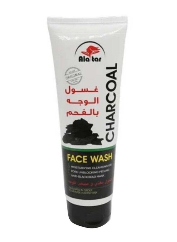 

Alattar Nourishing and Whitening Facial Wash with Charcoal, 125ml