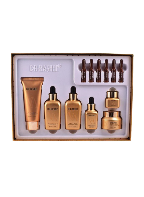 Dr. Rashel 12-Piece Vitamin A Retinol Age-Defying & Rejuvenation Skin Care Set