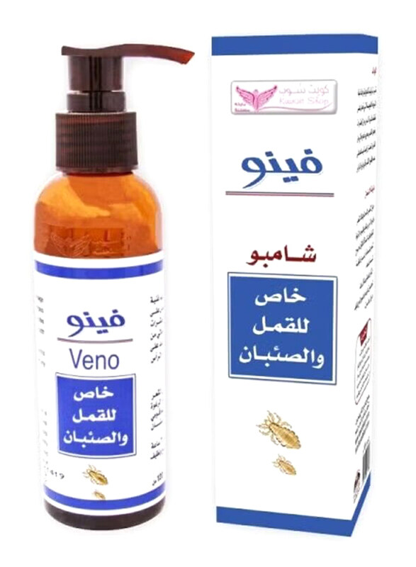 

Kuwait Shop Veno White Shampoo for All Hair Types, 120ml