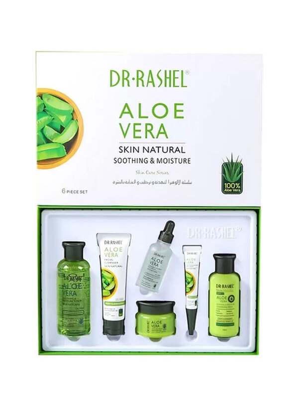 Dr Rashel Aloe Vera Soothing and Moisture Skin Care Kit, 600ml