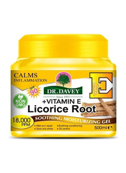 Dr. Davey Vitamin E and Licorice Root Soothing Moisturizing Gel, 500ml