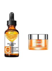 Dr. Davey Vitamin C Face Cream & Facial Serum Clear, 30ml + 50gm