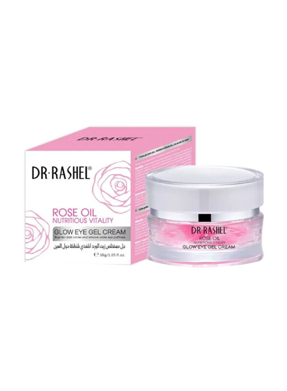 

Dr. Rashel Rose Oil Nutritious Vitality Glow Eye Gel Cream, 30gm