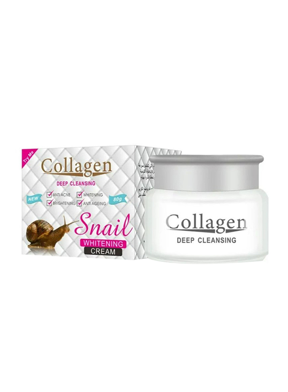 Collagen Cream Snail Whitening with Collagen, 80gm