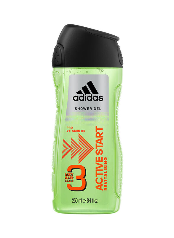 Adidas Active Start Shower Gel, 250ml