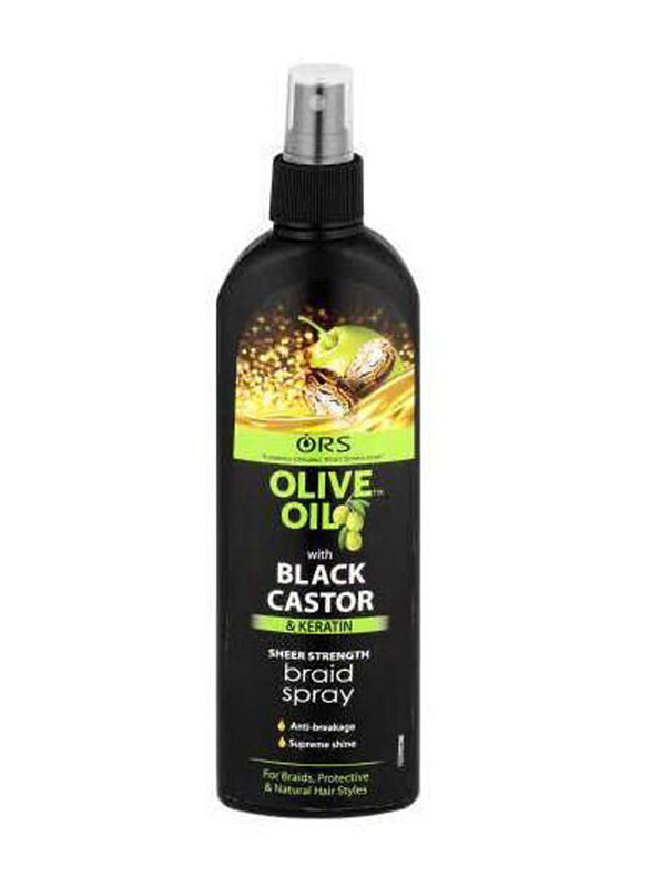 

Ors Olive Oil Black Castor & Keratin Braid Spray for All Hair Type, 275ml