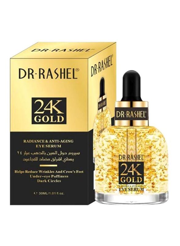 Dr Rashel 24K Gold Radiance And Anti-Aging Eye Serum, 30ml