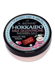 A Bonne Hokkaido Milk Glutathione Shower Salt, 350gm