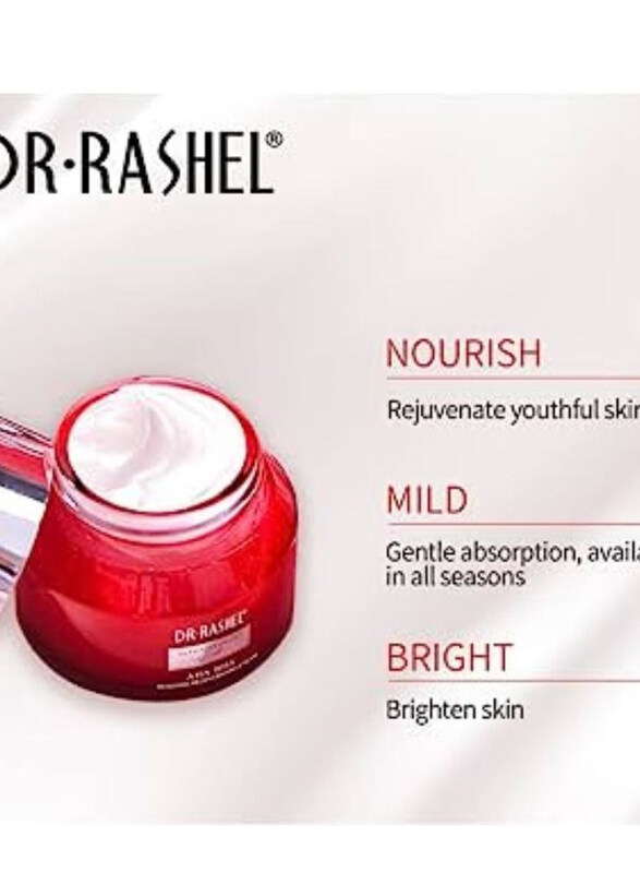 

Dr. Rashel Alpha Hydroxy Acid Aha-Bha Renewal Rejuvenating Cream, 50gm