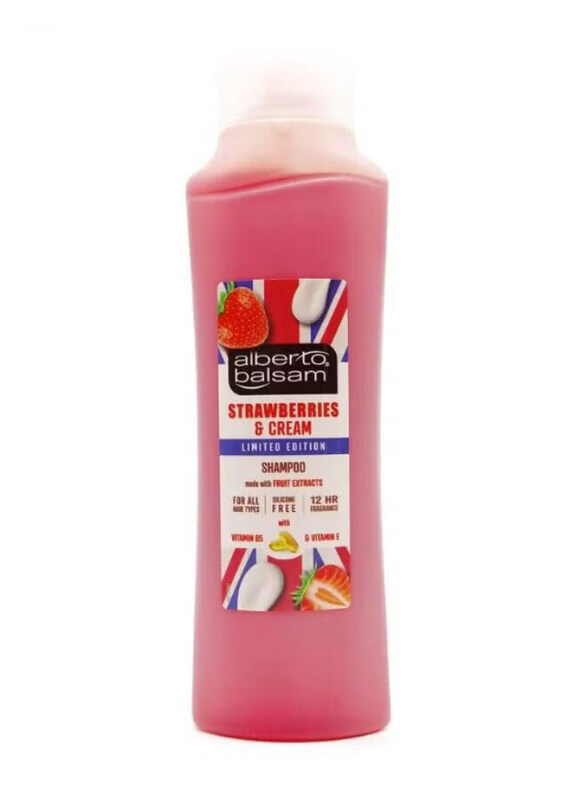 

Alberto Balsam Strawberry Shampoo for All Hair Types, 350ml