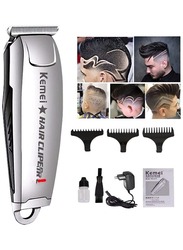 Kemei Professional Electric Hair Clippers, KM-2812, Silver