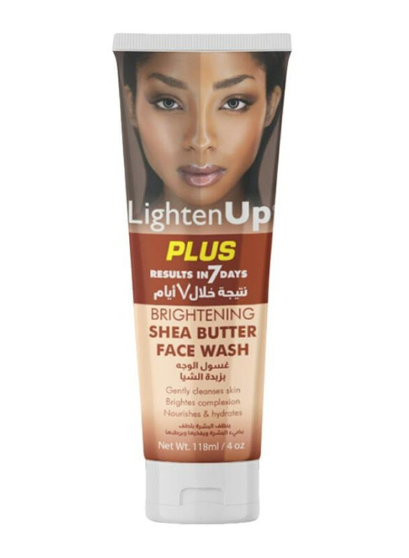 

Lightenup Plus Brightening Shea Butter Face Wash, 118ml