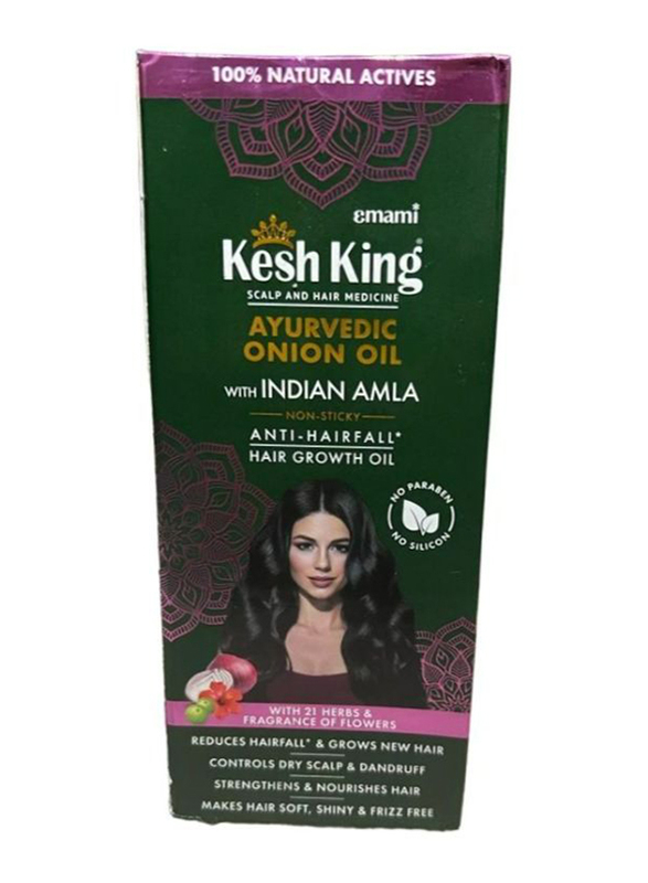 Emami Kesh King Ayurvedic Onion Oil India Amla, 100ml