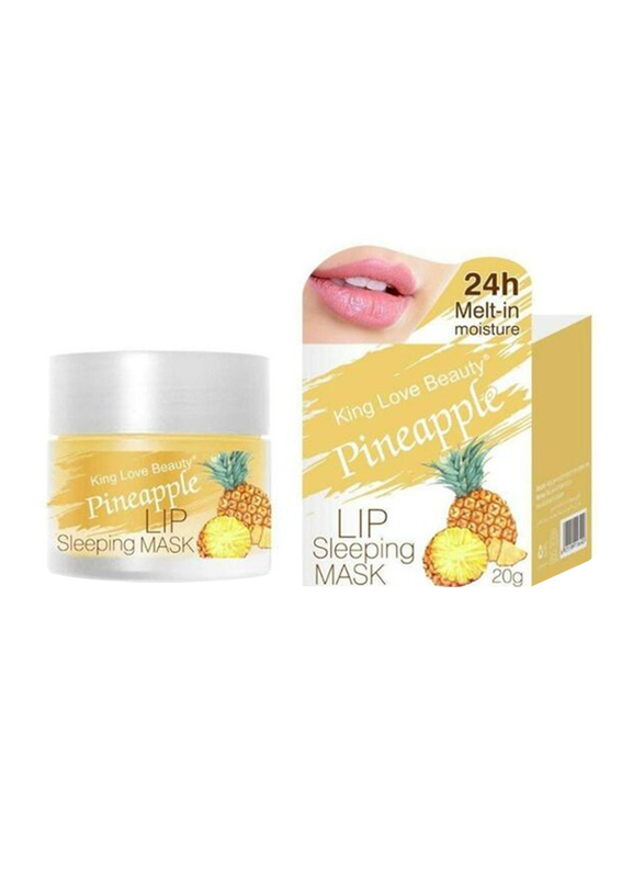 King Love Beauty Pineapple Lip Sleeping Mask, 20gm