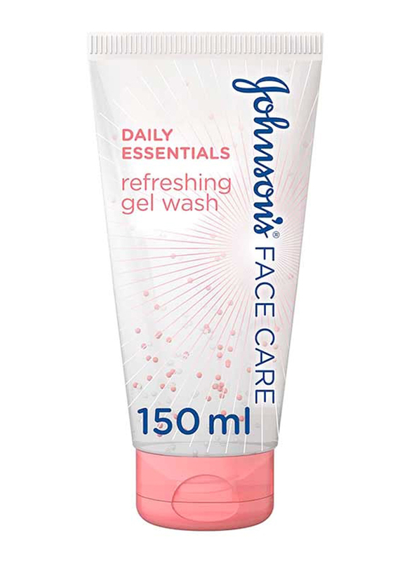 Johnson's Face Care Gel Wash Daily Essentials Refreshing Gel Wash for Normal Skin, 150ml