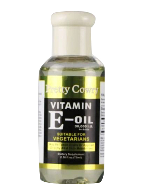 

Pretty Cowry Vitamin E Oil Suitable For Vegetarian, 75ml