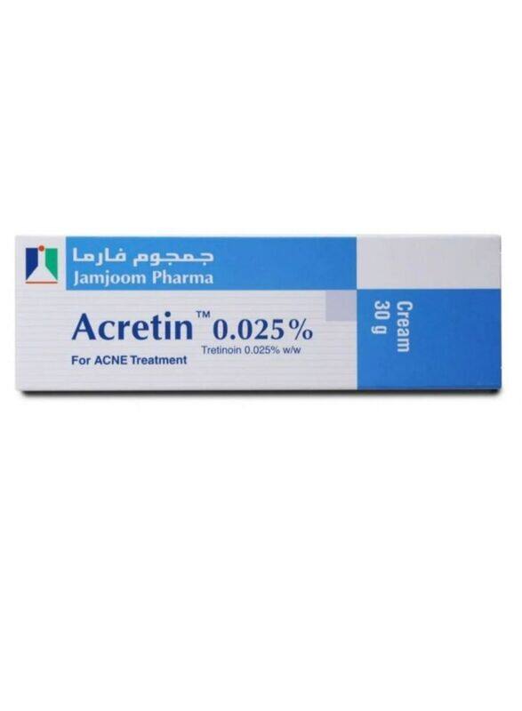 

Jamjoom Pharma 0.025% Acretin Cream, 30gm