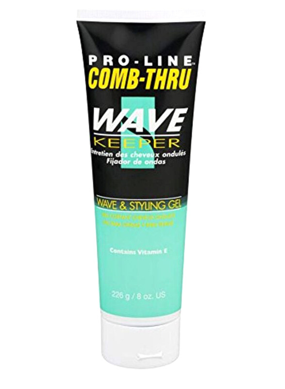 

Proline Comb-Thru Wave Keeper Wave & Styling Gel for All Hair Types, 8oz