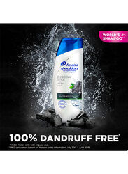 Head & Shoulders Charcoal Detox Anti Dandruff Shampoo for Anti Dandruff, 2 x 400ml