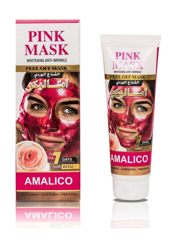 Whitening Amalec Pink Face Mask