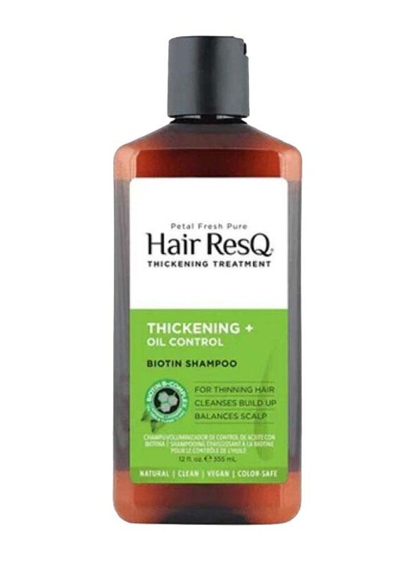 

Petal Fresh Hair Resq Oil Control Natural Thickening Shampoo for All Hair Types, 355ml