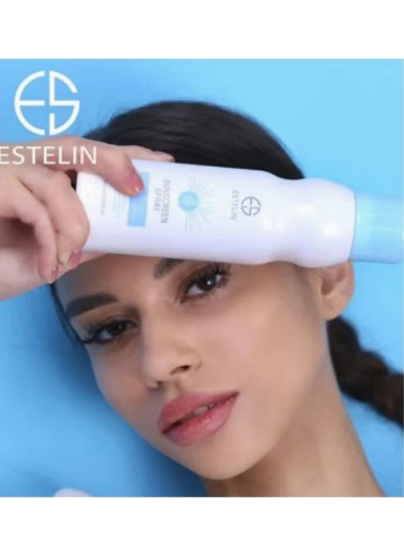 Estelin SPF50 Pa+++- Ultra Light Hydrates & Whitening Sunscreen Spray, 180ml