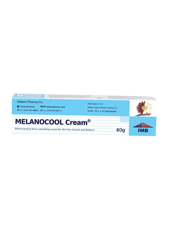 Melano Melanocool Moisturizing Cream, 40gm