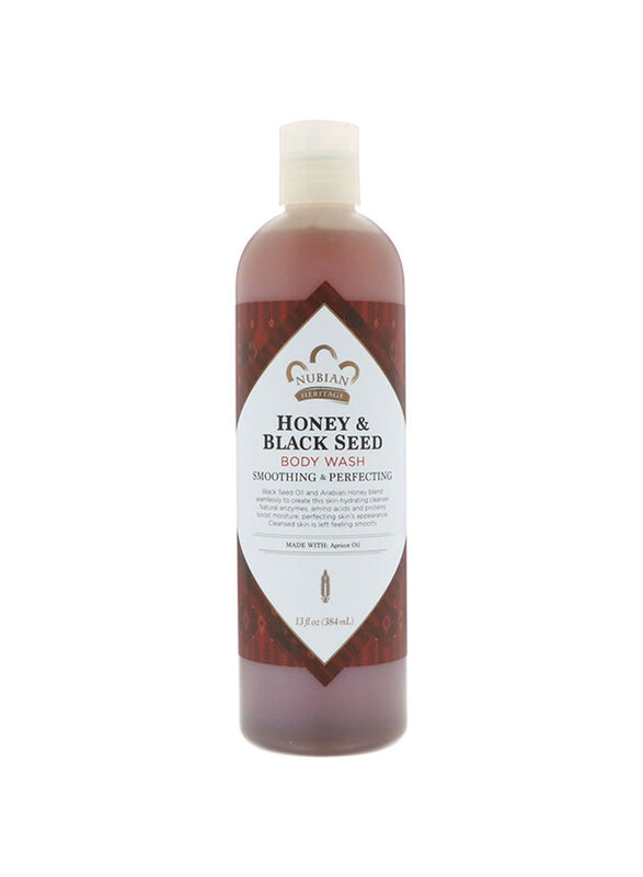 

Nubian Heritage Honey & Black Seed Body Wash, 384ml