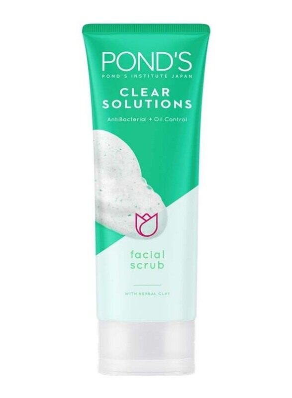 

Pond'S Clear Solution Antibacterial Oil Control Facial Scrub, 100g