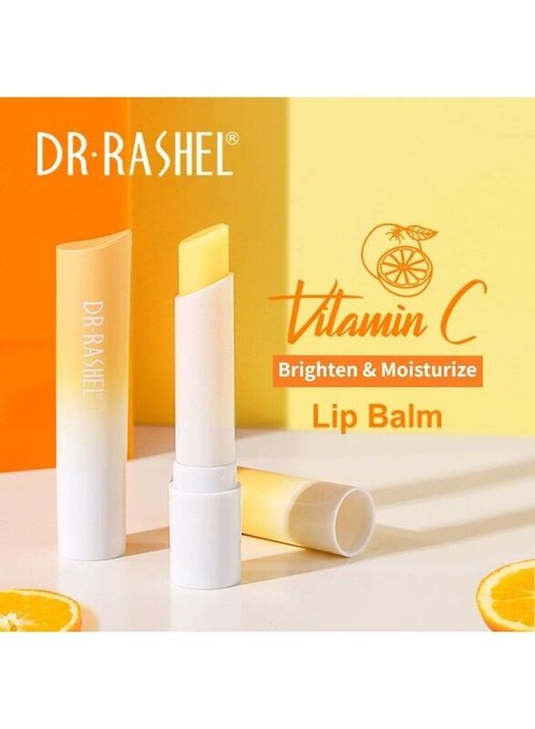 Dr. Rashel Riched Vitamin C & E Brighten & Moisturize Lip Balm, 3gm