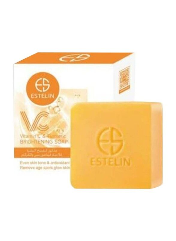 

Estelin Vitamin C & Turmeric Brightening Soap, 100gm