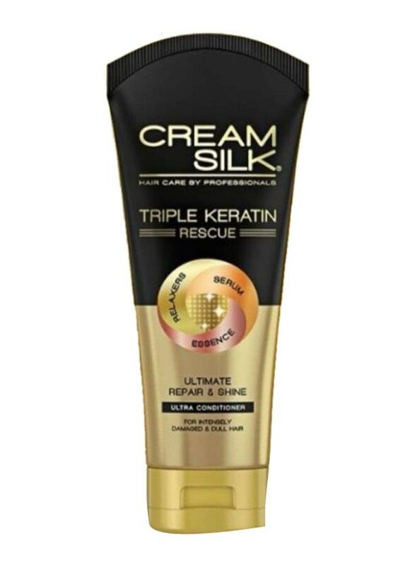 

Cream Silk Triple Keratin Rescue Ultimate Straight Conditioner, 170ml