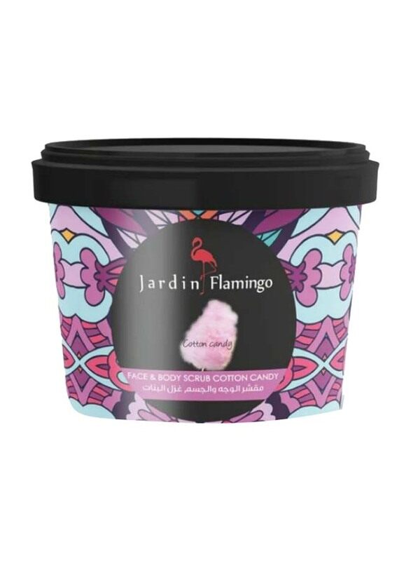 

Jardin Flamingo Cotton Candy Face Body Scrub, 400g