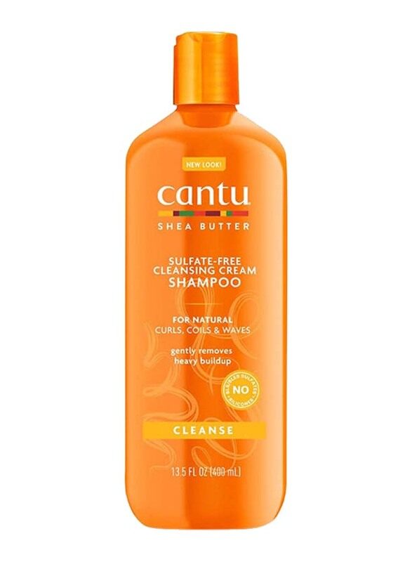 

Cantu Shea Butter for Natural Hair Sulfate-Free Cleansing Cream Shampoo, 400ml