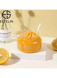 Estelin Whitening Face and Body Turmeric Extract and Vitamin C Scrub, 350gm