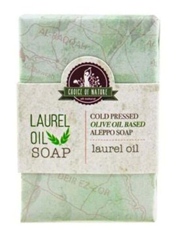 

Choice Of Nature Cold Pressed Laurel Oil Aleppo Soap, 125gm