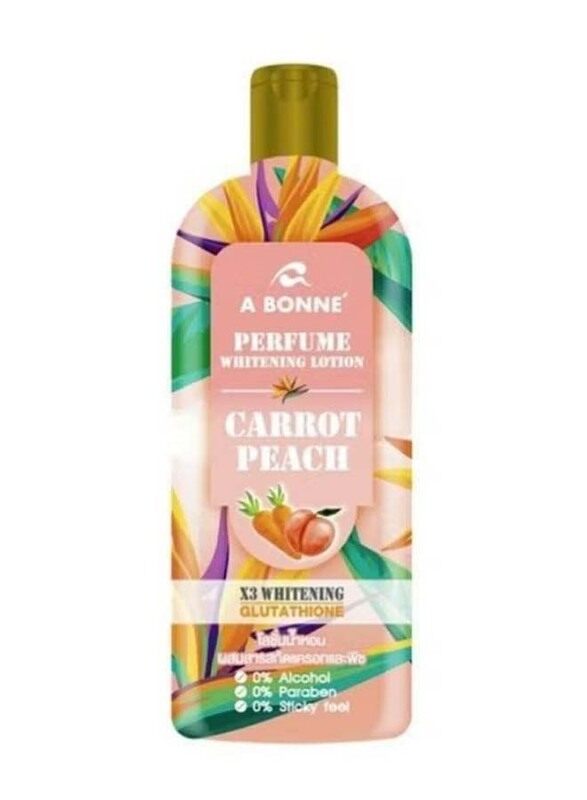 

A Bonne Perfume Whitening Lotion Carrot Peach, 300 ml