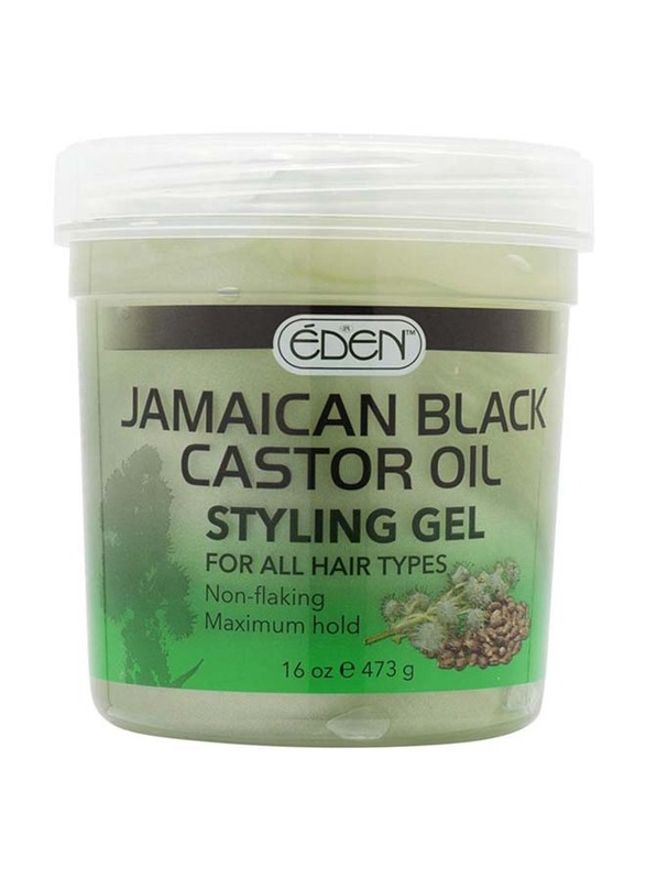 

Eden Eden Jamaican Black Castor Oil Styling Gel for All Hair Types, 473gm