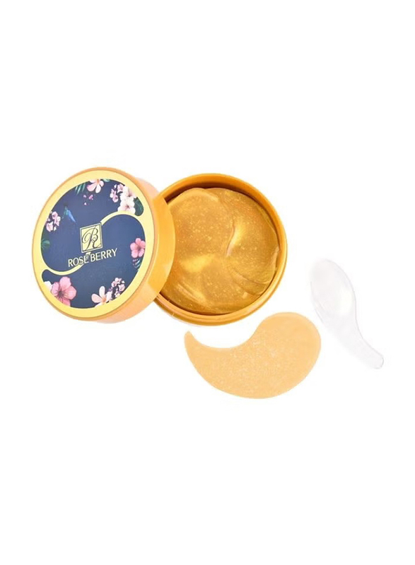 Rose Berry 24K Gold Collagen Eye Gel Mask, 1.4gm