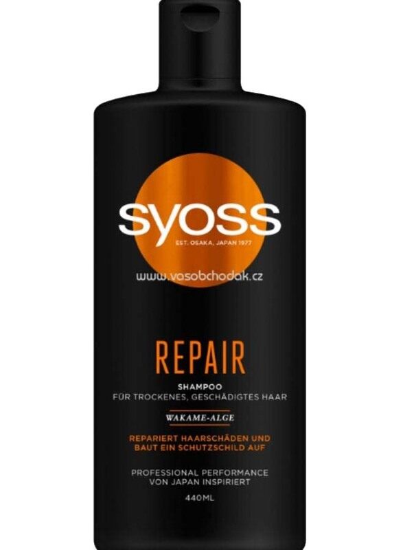 

Syoss Repair Shampoo for All Hair Types, 440ml