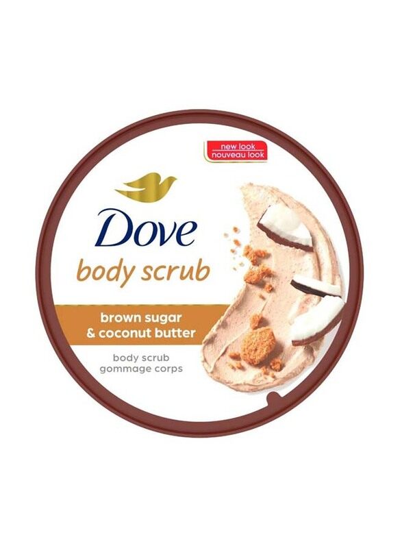 

Dove Brown Sugar & Coconut Butter Deep Exfoliating Body Scrub, 298g