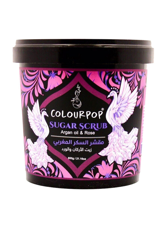 

Colourpop Argan Oil & Rose Sugar Scrub, 600gm