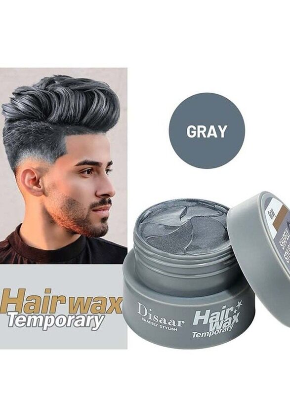 

Disaar Hair Wax Temporary Instant Color, 80gm, Grey