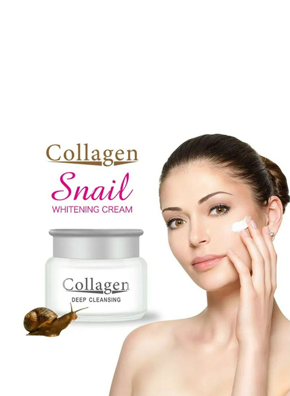 Collagen Cream Snail Whitening with Collagen, 80gm