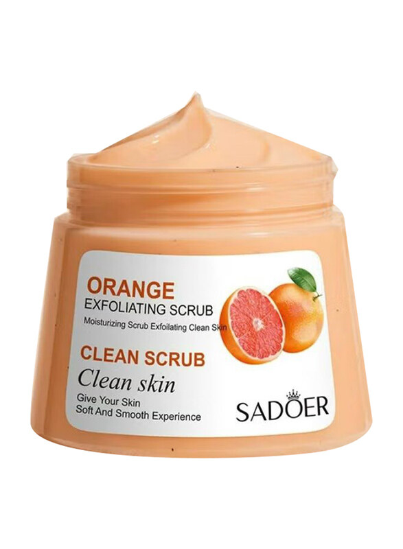 

Sadoer Clean Orange Exfoliating Scrub, 250g