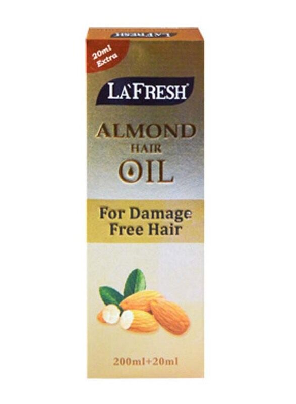

La Fresh La'Fresh Almond Hair Oil for All Hair Types, 220ml