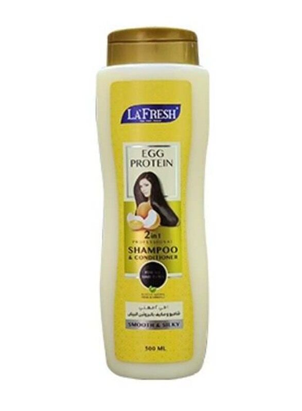 

La Fresh La'Fresh Shampoo Egg Protein for All Hair Types, 500ml
